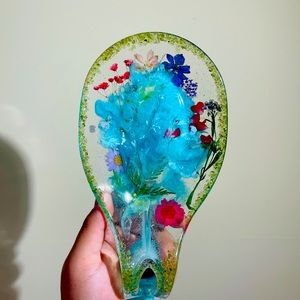 Resin Spoon Rest/Kitchen/Spoon rest